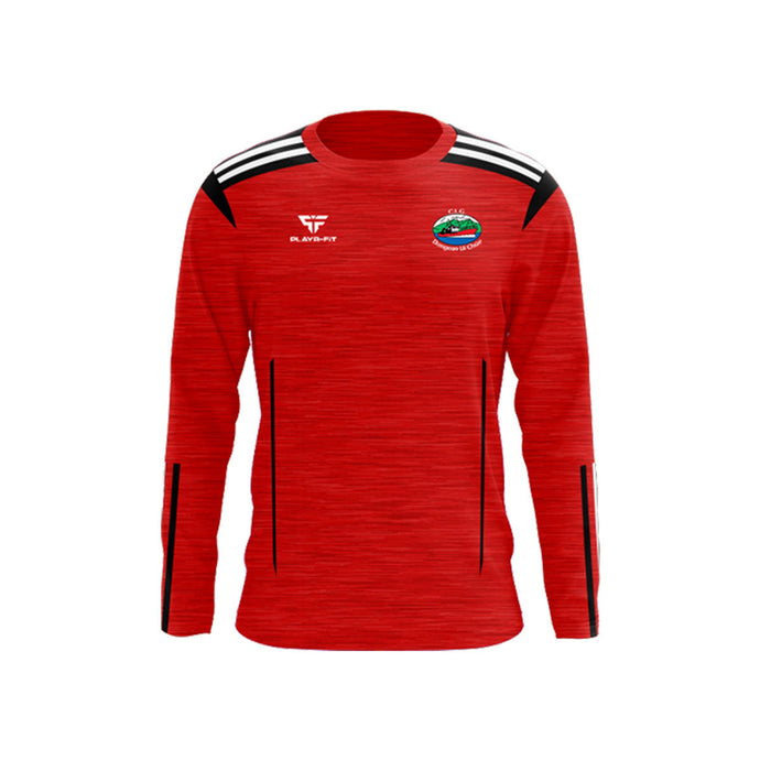 Dingle GAC Crew Neck Adroit Red/Black - Adults