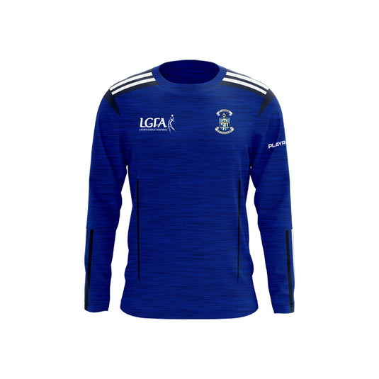 Old Leighlin LGFA Crew Neck Adroit Royal Blue/Black - Kids
