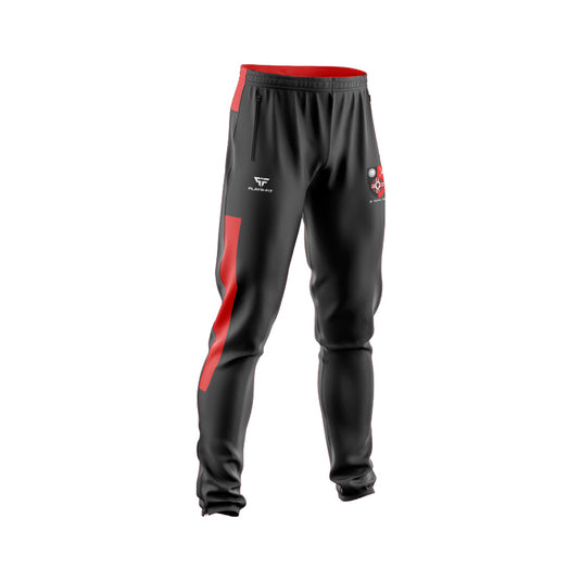 St Kevins Club Skinny Pants Adroit Black/Red - Adults