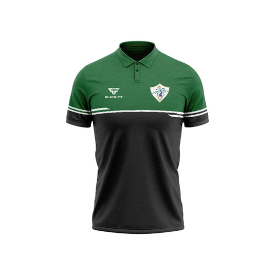 St Michaels PS Clady Staff Polo Courage Black/Green - Adults