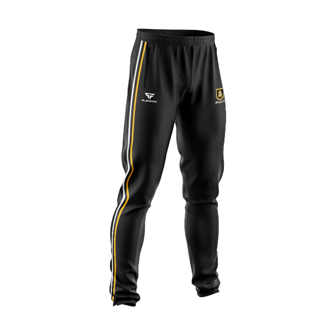 Mourneabbey LGFA Skinny Pants Courage (Black/White/Yellow Gold) - Adults