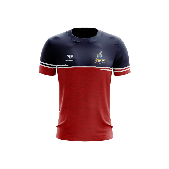 Munster Judo T-Shirt Courage Red/Navy - Kids