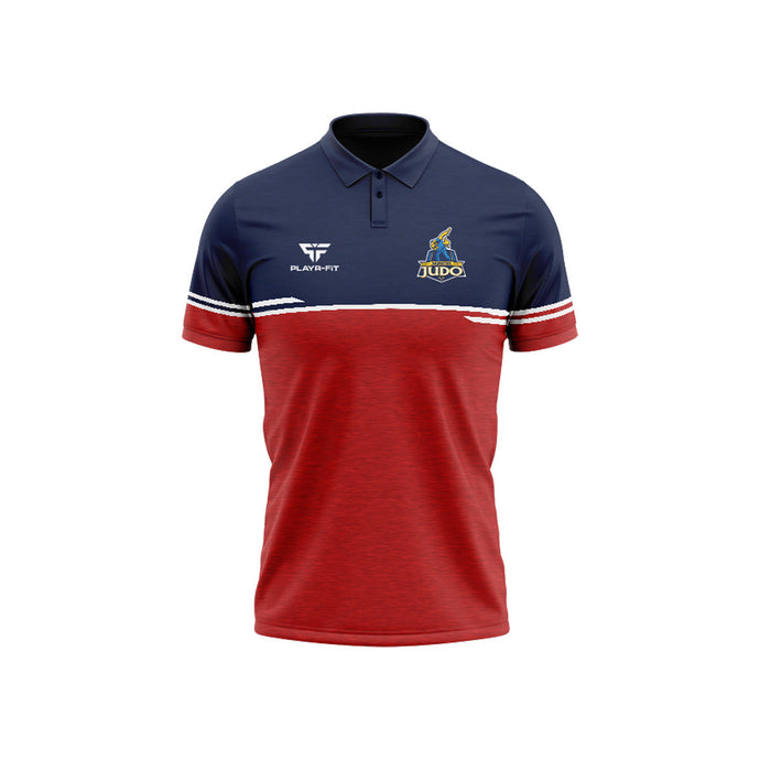 Munster Judo Polo Courage Red/Navy - Adults