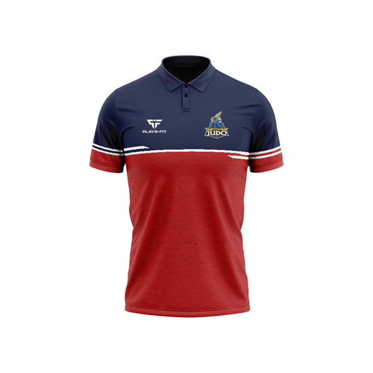 Munster Judo Polo Courage Red/Navy - Adults