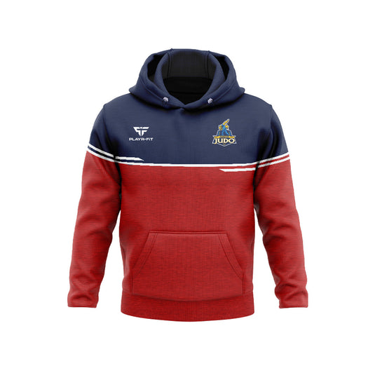 Munster Judo Hoodie Courage Red/Navy - Kids