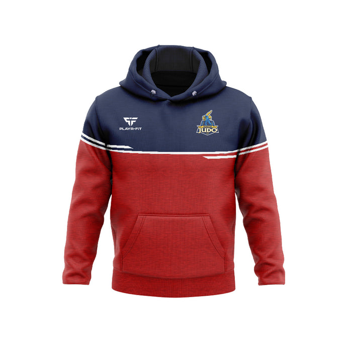 Munster Judo Hoodie Courage Red/Navy - Adults