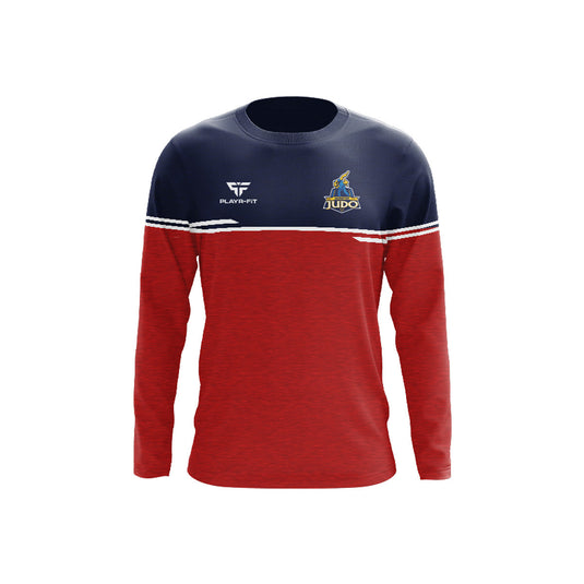 Munster Judo Crew Neck Courage Red/Navy - Kids