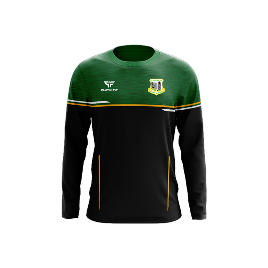 St Josephs GFC Louth Crew Neck Courage Black/Green - Kids