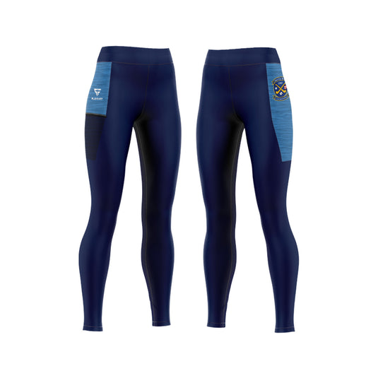 Barryroe Camogie Club High Waist Leggings - Kids