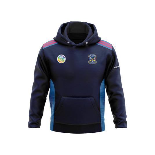 Barryroe Camogie Club Hoodie Endure Navy/Sky - Adults