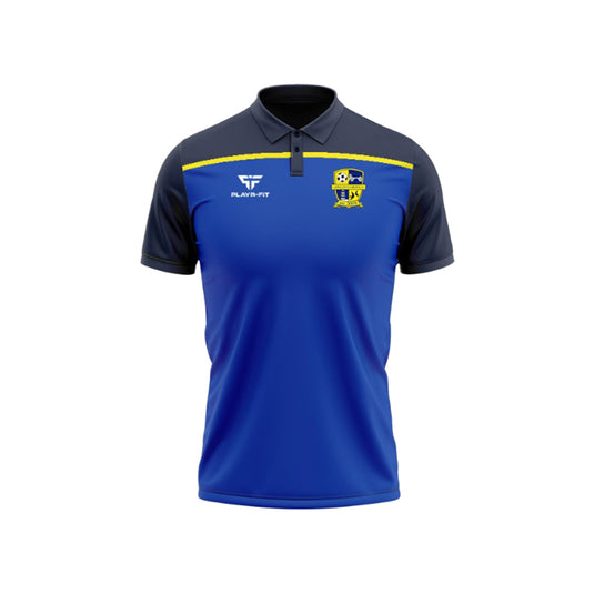 Carnlough Swifts Polo Spirit Blue/Navy - Adults