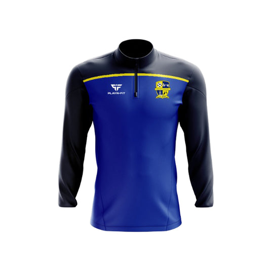 Carnlough Swifts Midlayer (1/4 Zip) Spirit Blue/Navy - Adults
