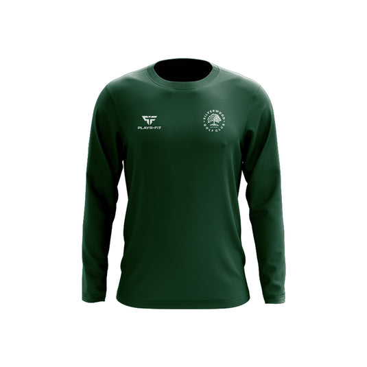 Silverwood Golf Club Crew Neck Bottle Green - Kids