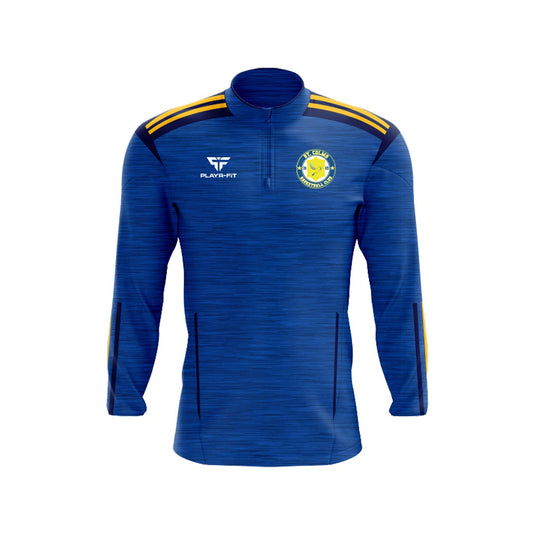 St Colms Basketball Club Midlayer (1/4 Zip) (Adroit) - Kids