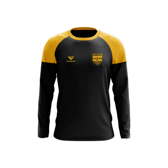 Castlebridge Handball Club Crew Neck Stellar Black/Yellow Gold - Adults