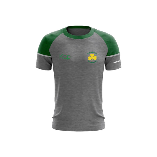 Celtic Bhoys Downpatrick T-Shirt Stellar Grey/Green - Adults