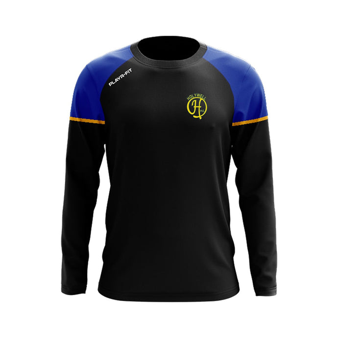 Holywell FC Crew Neck Stellar (Black/Blue/Yellow) - Kids