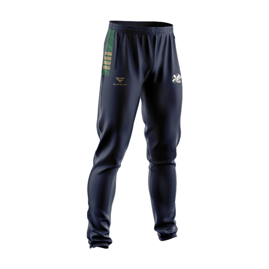 Irish Tag Rugby Skinny Pants Stellar (Navy/Green/Gold) - Adults