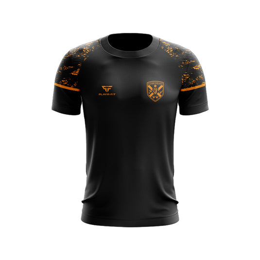 Clann Eireann T-Shirt Stellar Black/Orange - Kids