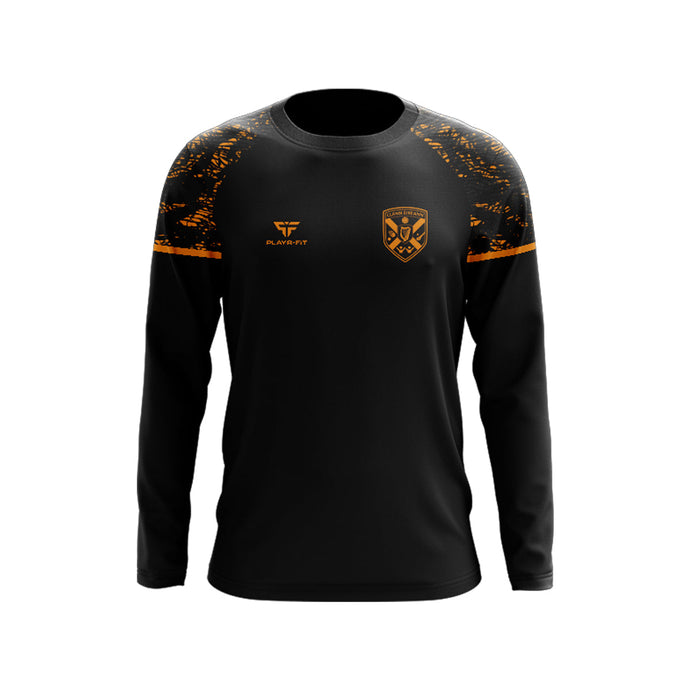 Clann Eireann Crew Neck Stellar Black/Orange - Kids