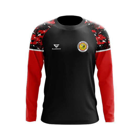 Oxford Sunnyside FC Crew Neck Stellar (Black/Red) - Adults