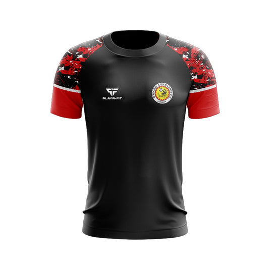 Oxford Sunnyside FC T-Shirt Stellar (Black/Red) - Adults