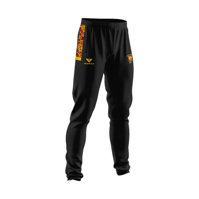 Sean Treacys Hurling Club Lurgan Skinny Pants Stellar (Black/Maroon/YellowGold) - Kids