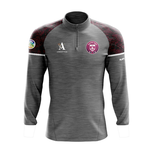 Naomh Brid Hurling & Camogie Midlayer (1/4 Zip) Stellar (Camogie Grey) - Adults