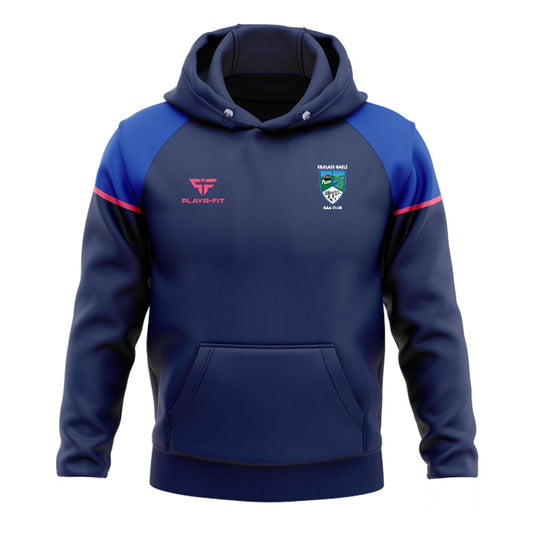 Kilglass Gaels CLG Hoodie Stellar (Navy/Blue/Pink) - Kids