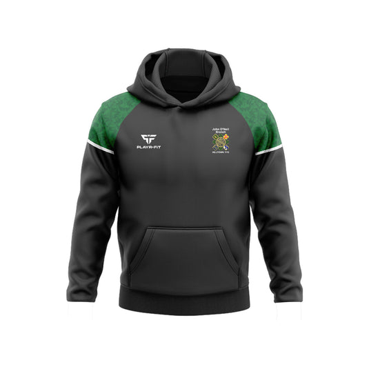 INF Hilltown Hoodie Stellar Sublimated Black/Green - Adults