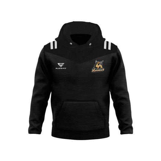 Louth Mavericks Hoodie Tenacity Black/White - Adults