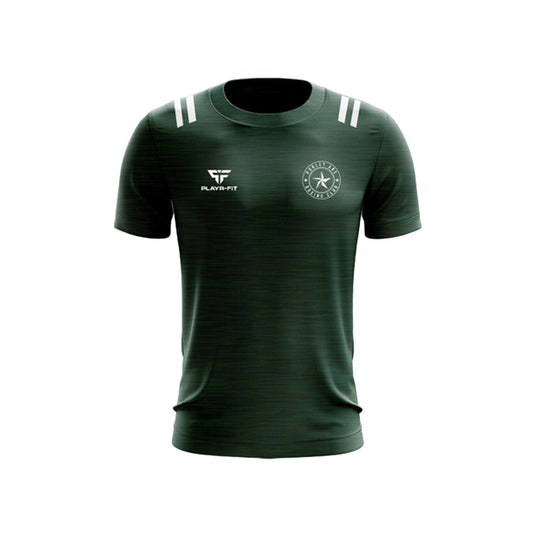 Purley ABC Boxing Club T-Shirt Tenacity Bottle Green/White - Adults