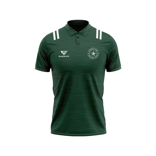 Purley ABC Boxing Club Polo Tenacity Bottle Green/White - Kids