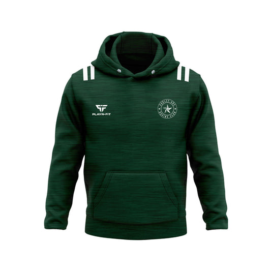 Purley ABC Boxing Club Hoodie Tenacity Bottle Green/White - Adults
