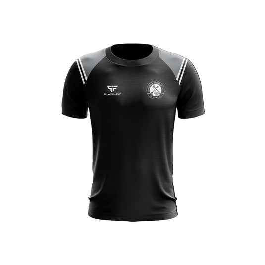 St Peters GAC Lurgan T-Shirt Vigour (Black/Grey) - Adults