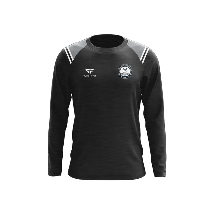 St Peters GAC Lurgan Crew Neck Vigour (Black/Grey) - Adults