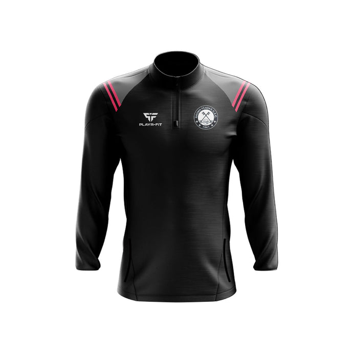 St Peters GAC Lurgan Midlayer (1/4 Zip) Vigour (Black/Pink) - Kids