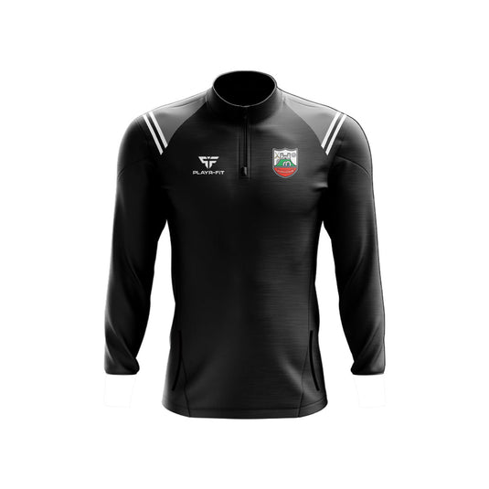 Clarecastle GAC Midlayer (1/4 Zip) Vigour Black/Grey - Adults