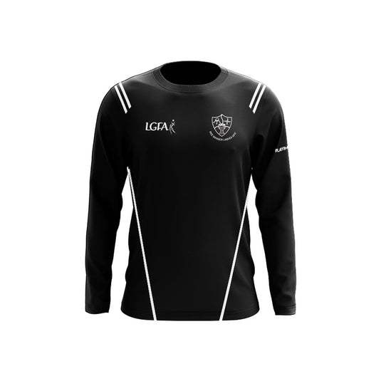 Dee Rangers Ladies GFC Crew Neck Vigour Black/White - Adults