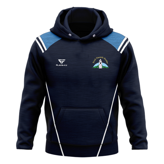 St Peter's NS Dromiskin Staff Hoodie Vigour Navy/Sky Blue - Adults