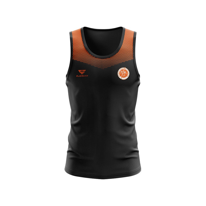 Load image into Gallery viewer, Newry Triathlon Club Running Vest Custom (Black) - Kids
