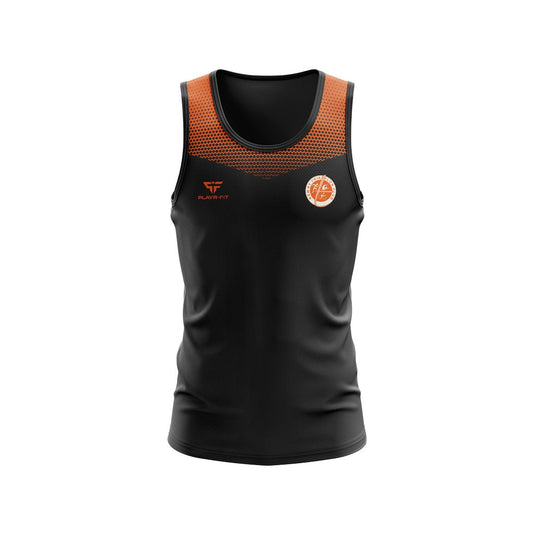 Newry Triathlon Club Running Vest Custom (Black) - Kids