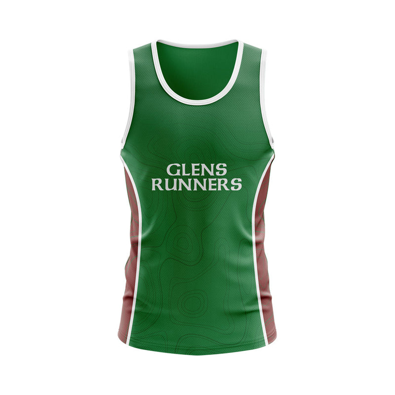 Load image into Gallery viewer, Glens Runners Running Vest (Standard Fabric) - Adults
