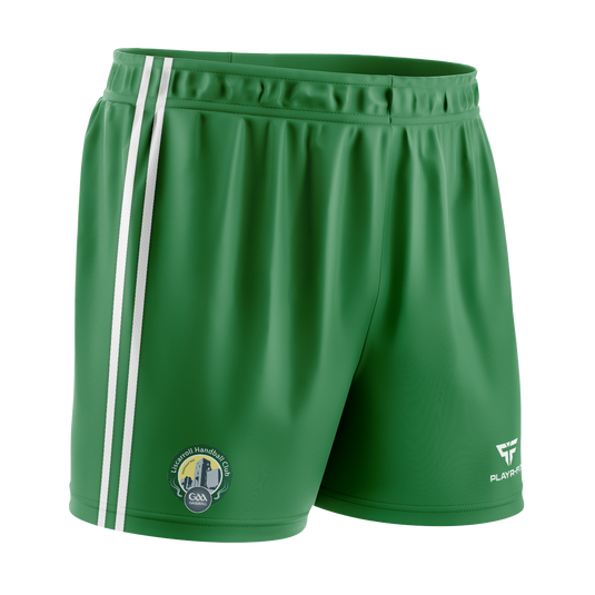 Liscarroll Handball Club Training/Playing Shorts (Green) - Adults