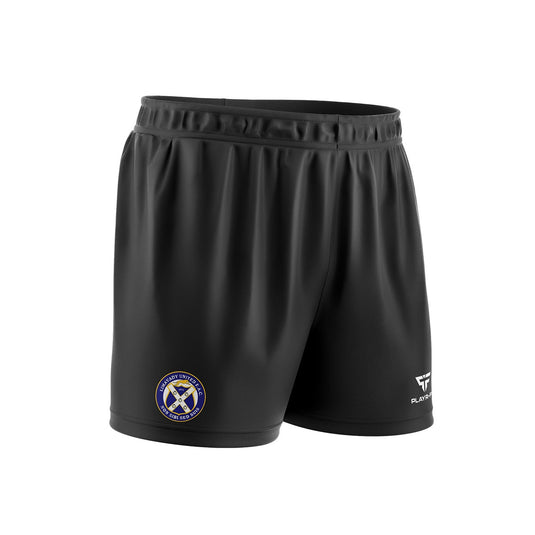 Limavady United FC Pro Soccer Shorts (Cut & Sew) GK Black - Kids