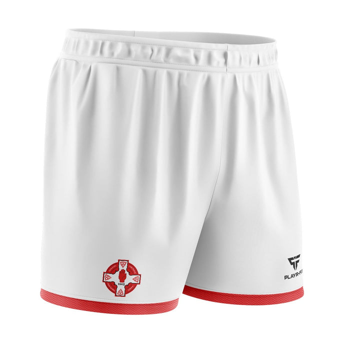 St Michaels GAC Magheralin Training/Playing Shorts (White) - Kids