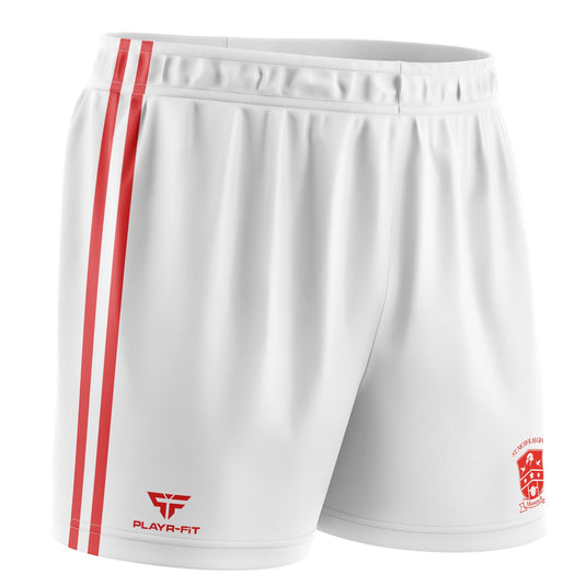 St Nicholas GFC Drogheda Training/Playing Shorts (White) - Kids