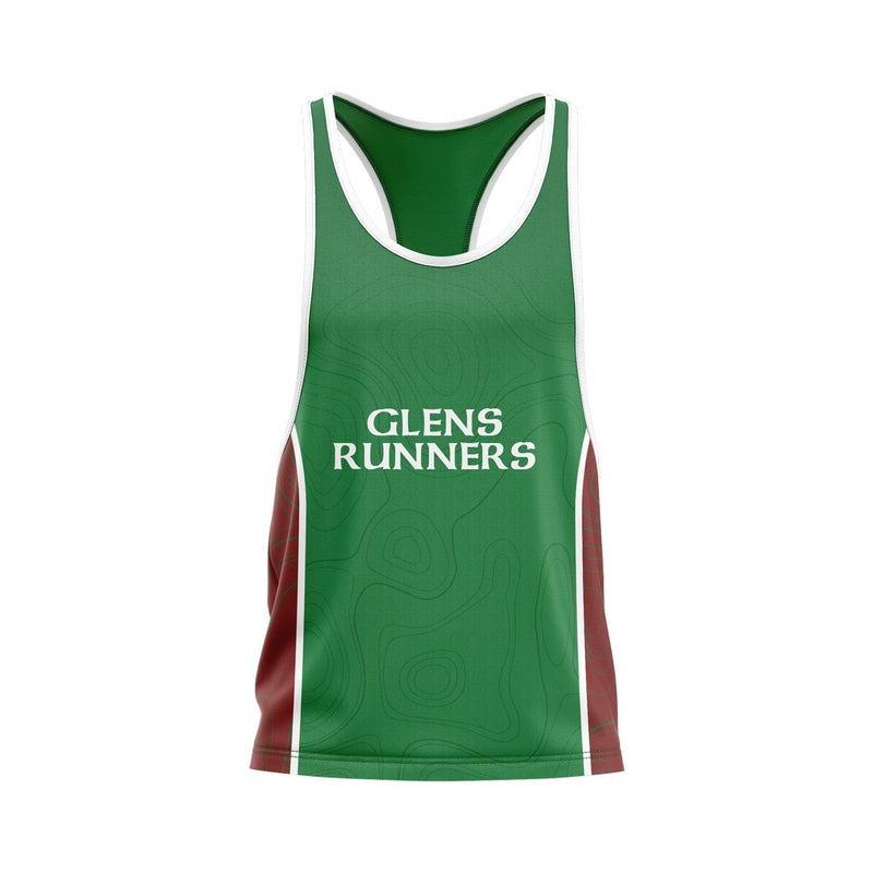 Load image into Gallery viewer, Glens Runners Running Singlet (Light Mesh) - Kids
