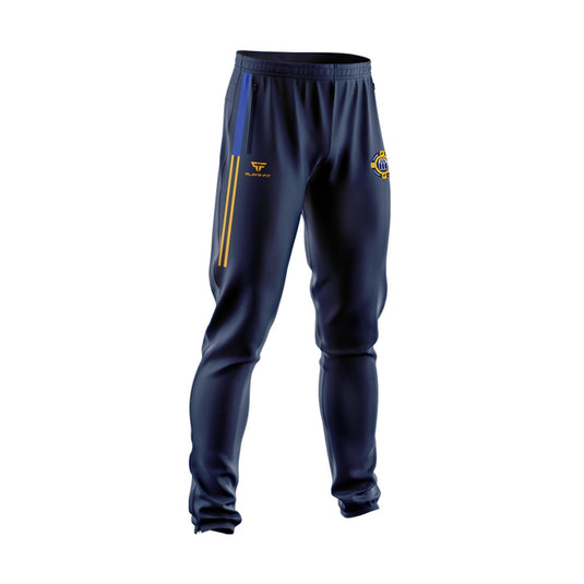 Clough Ballacolla Camogie Skinny Pants Endure (Navy/Blue/YellowGold) - Kids