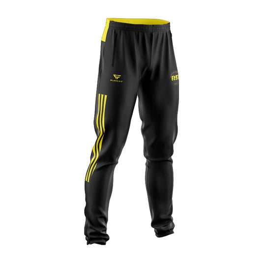 Rossin Runners Skinny Pants Adroit (Black/Yellow) - Kids